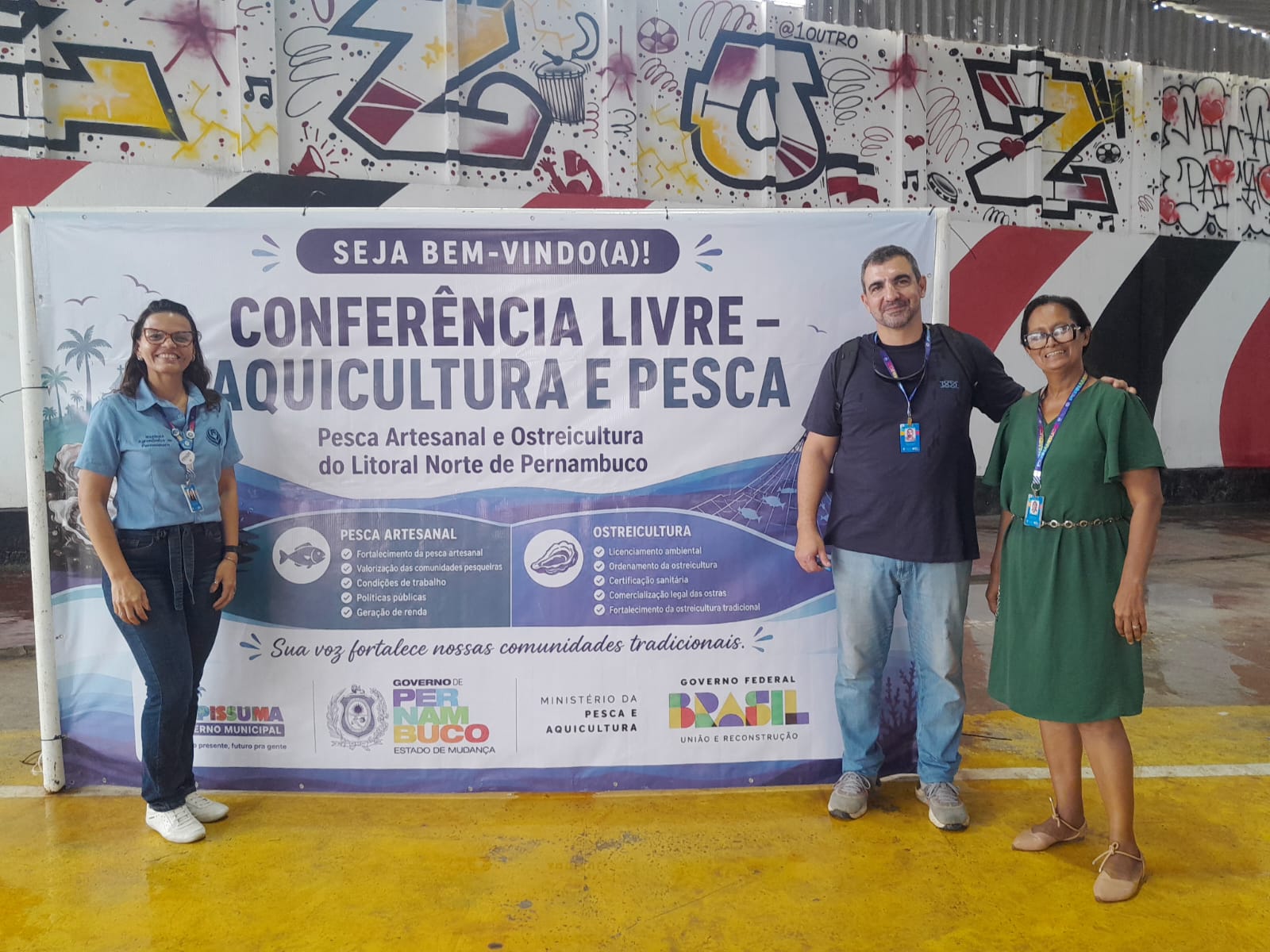 IPA lidera apoio técnico em conferência de pesca e aquicultura em Itapissuma